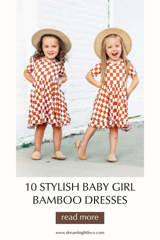 Fashionista Fun: 10 Stylish Baby Girl Bamboo Dresses!