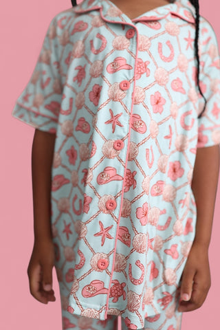 COASTAL COWGIRL DREAM GIRL'S FLARE SET