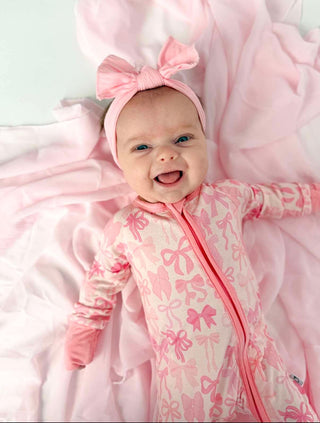 BLISSFUL BOWS DREAM ROMPER