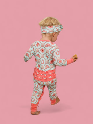 COASTAL COWGIRL DREAM RUFFLE ROMPER