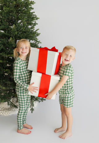 CABIN PLAID DREAM SHORT SET