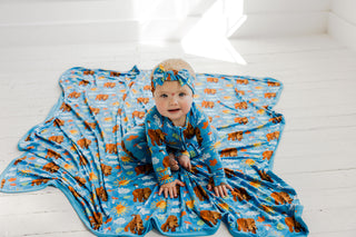 BEAR-Y BLUE SKIES DREAM BOW