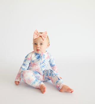 COTTON CANDY TIE DYE DREAM ROMPER