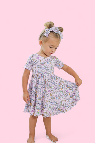 ONCE UPON A BIRTHDAY DREAM RUFFLE DRESS