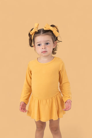 HONEY RIB DREAM BODYSUIT DRESS