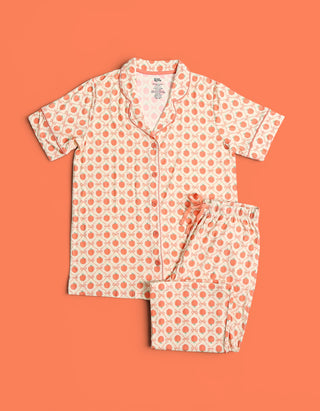 PEACH PERFECT BOWS WOMEN'S FLARE DREAM SET