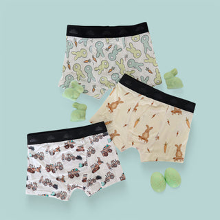 HOPPITY TAILS DREAM BOY'S BOXER BRIEF SET