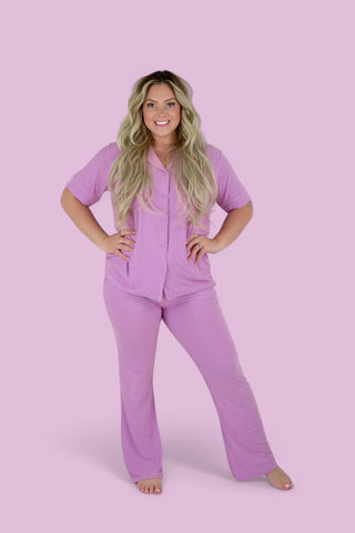 FOREVER LILAC RIB WOMEN'S DREAM SET