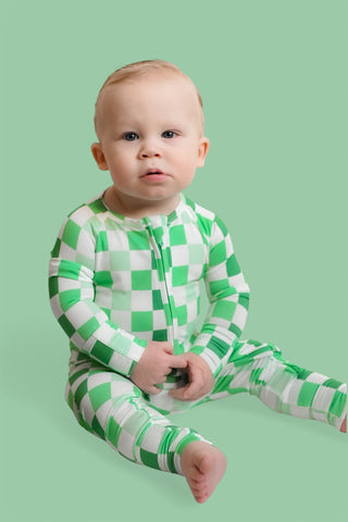 LUCKY CHECKERS DREAM ROMPER