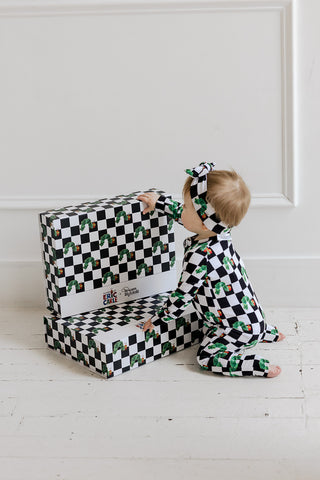 CATERPILLAR CHECK DREAM ROMPER