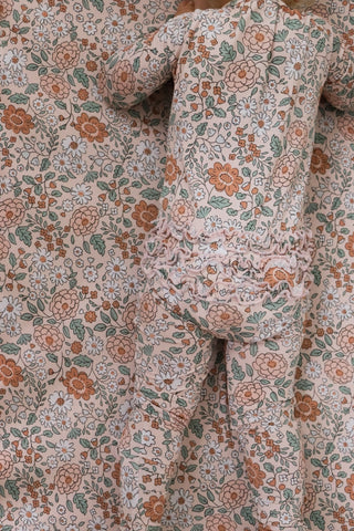 AUTUMN BLOSSOM DREAM RUFFLE ROMPER