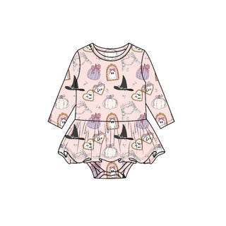 PRE-ORDER PRETTY LITTLE HAUNTS DREAM BODYSUIT DRESS (SHIPS END OF AUGUST)