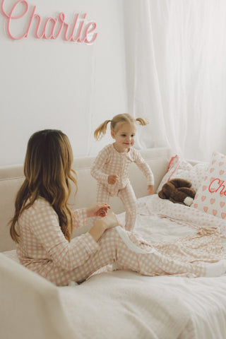 CHARLIE'S CHECKS DREAM ROMPER
