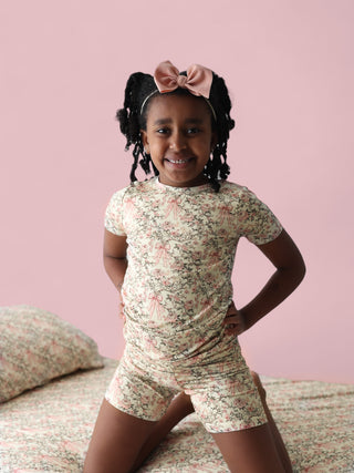 VICTORIAN BLOOM DREAM SHORT SET