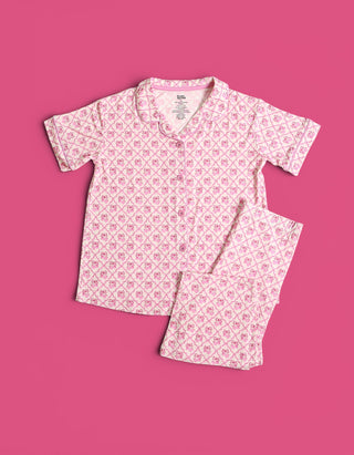 VINTAGE CHERRY CHARM DREAM GIRL'S FLARE SET
