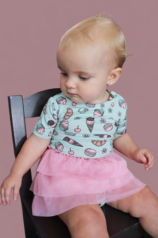 EXCLUSIVE BERRY CUTE BAKERY DREAM TUTU  BODYSUIT DRESS