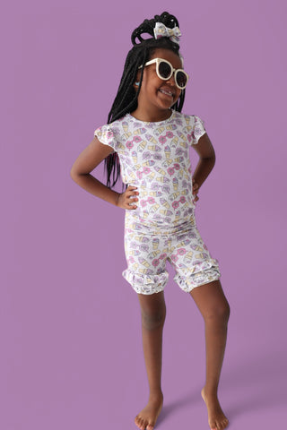 SWEET SUMMER DREAM RUFFLE SHORTS