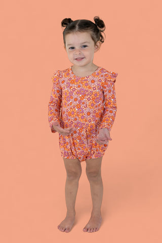 EXCLUSIVE BRIELLE'S BLOOMS DREAM BUBBLE ROMPER