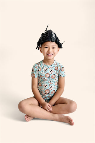 BASEBALL SMILEY DREAM SHORT SET