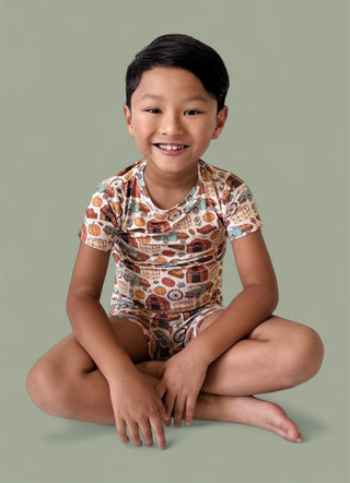 HAYRIDE AND HARVEST DREAM SHORT SET