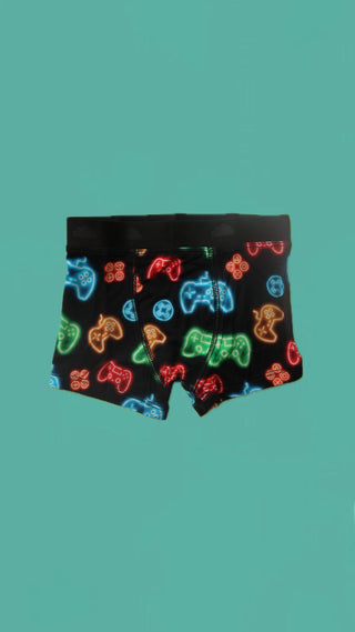 BE BOLD CHECKERS DREAM BOY'S BOXER BRIEF SET