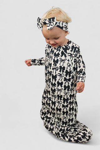 NEUTRAL BOWS DREAM SLEEP SACK