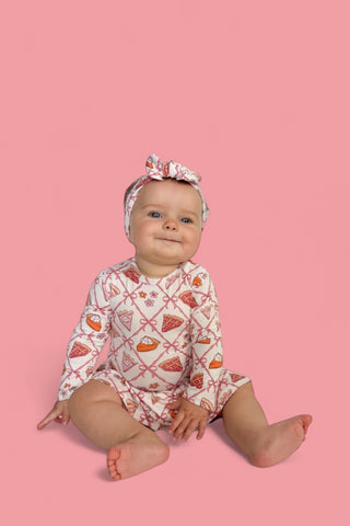 SLICE OF FALL LONG SLEEVE DREAM BODYSUIT DRESS