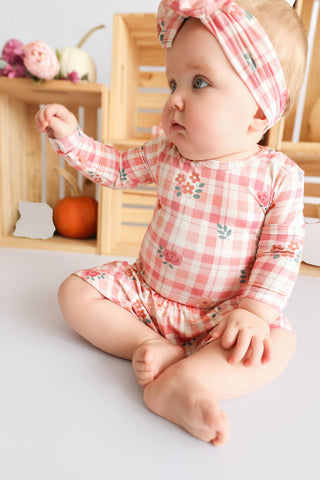 HARVEST BLOOMS DREAM BODYSUIT DRESS