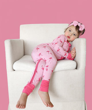 FLOCKING FLAMINGOS DREAM ROMPER