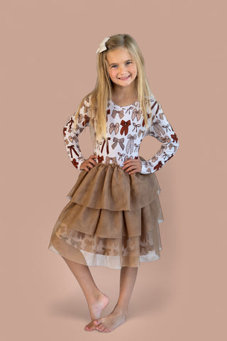 FALL FANCY LONG SLEEVE DREAM TUTU DRESS