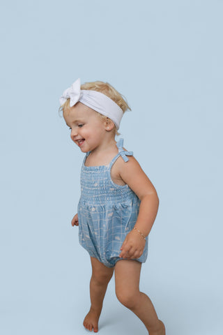 EXCLUSIVE SWEET DREAMS DREAM SPAGHETTI BUBBLE ROMPER