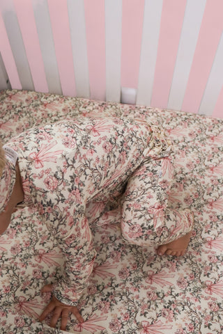 VICTORIAN BLOOM DREAM RUFFLE ROMPER