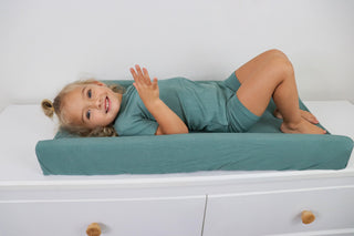 SAGE RIB DREAM CHANGING PAD COVER