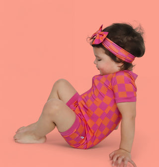 NEON DREAMS CHECKERS DREAM SHORTIE