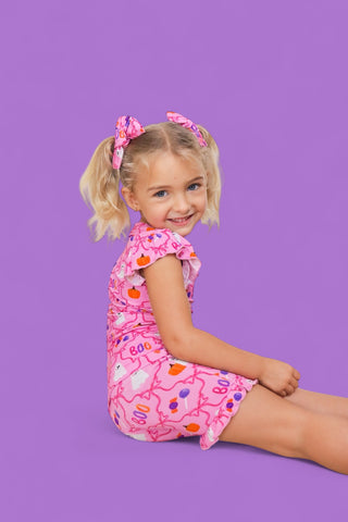 BERRY SWEET BOO DREAM RUFFLE SHORT SET