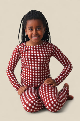 PEPPERMINT PLAID DREAM SET