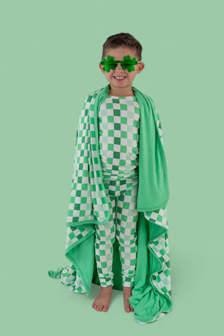 LUCKY CHECKERS DREAM BLANKET