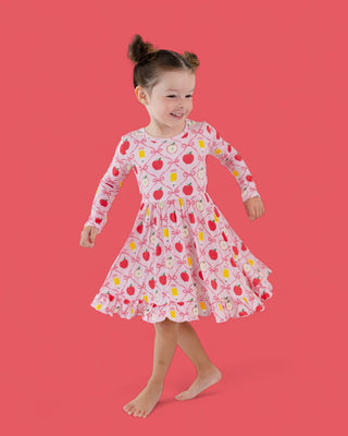 PENCILS & BOWS DREAM RUFFLE DRESS