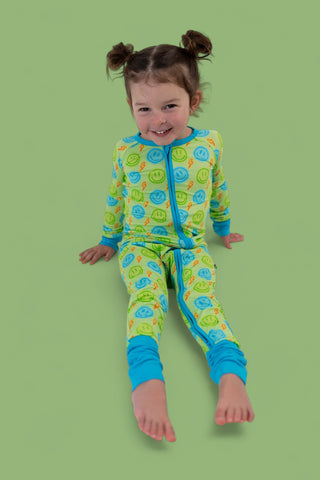 NEON SMILES DREAM ROMPER