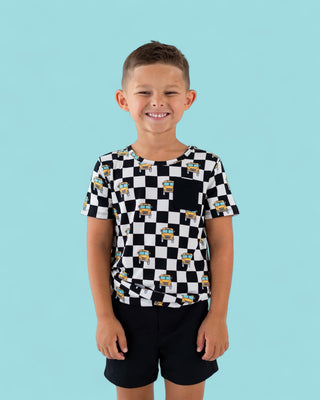 ROLLING TO RECESS DREAM POCKET TEE