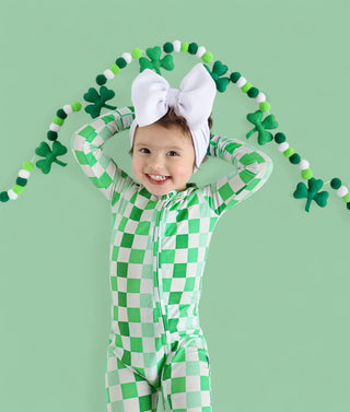 LUCKY CHECKERS DREAM ROMPER