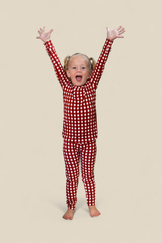 PEPPERMINT PLAID DREAM SET