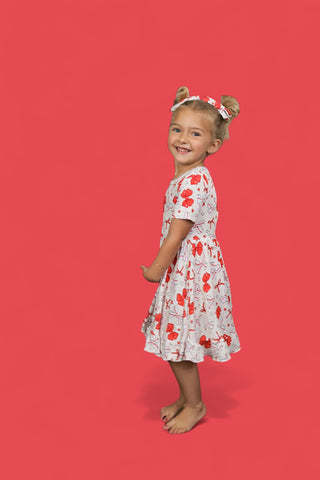 PITCH PERFECT BOWS DREAM RUFFLE DRESS