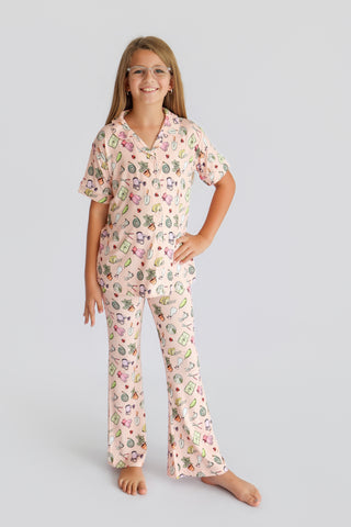 IN THE GARDEN DREAM GIRL'S FLARE SET
