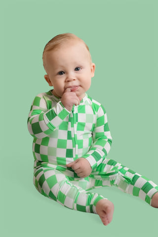 LUCKY CHECKERS DREAM ROMPER