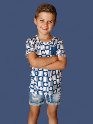 GRAND SLAM GRID DREAM POCKET TEE