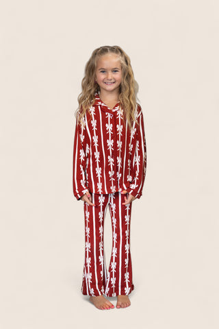 MISTLE-BOWS DREAM GIRL'S FLARE SET