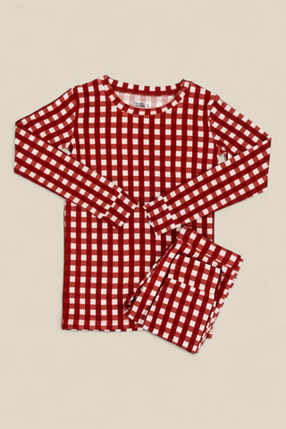 PEPPERMINT PLAID DREAM SET