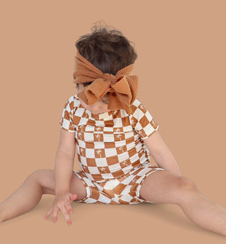 EXCLUSIVE SANDY BEACH CHECKERS DREAM SHORT SET