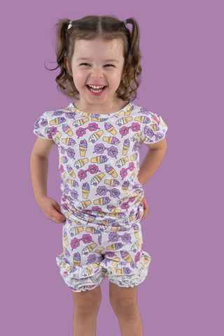 SWEET SUMMER DREAM RUFFLE SHORTS